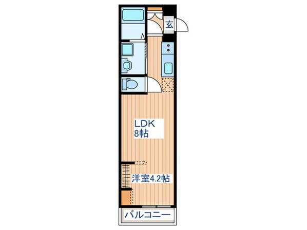 ボンボヤージュの物件間取画像